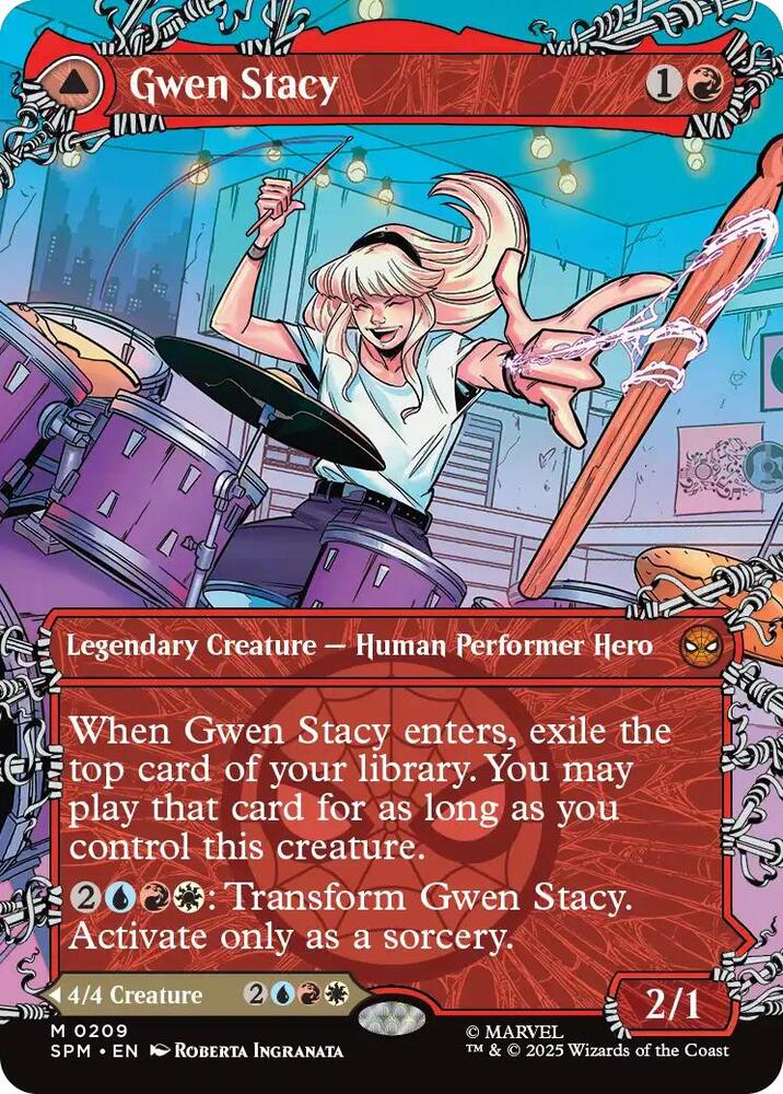 Gwen Stacy 0209 Borderless (Marvel's Spider-Man) 