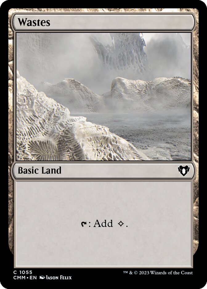 Wastes 1055 (Commander Masters) 