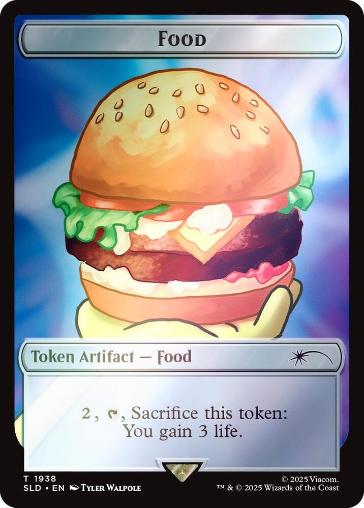Food Token 1938 Rainbow Foil (Secret Lair Drop Series)  - Foil