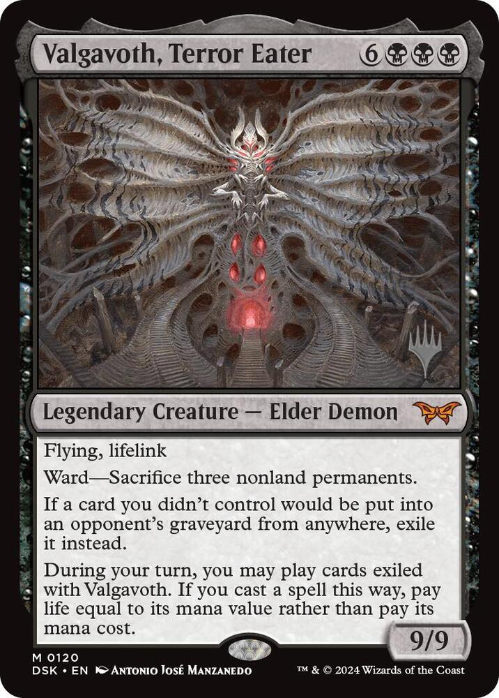 Valgavoth Terror Eater (Promo Pack: Duskmourn: House of Horror) 