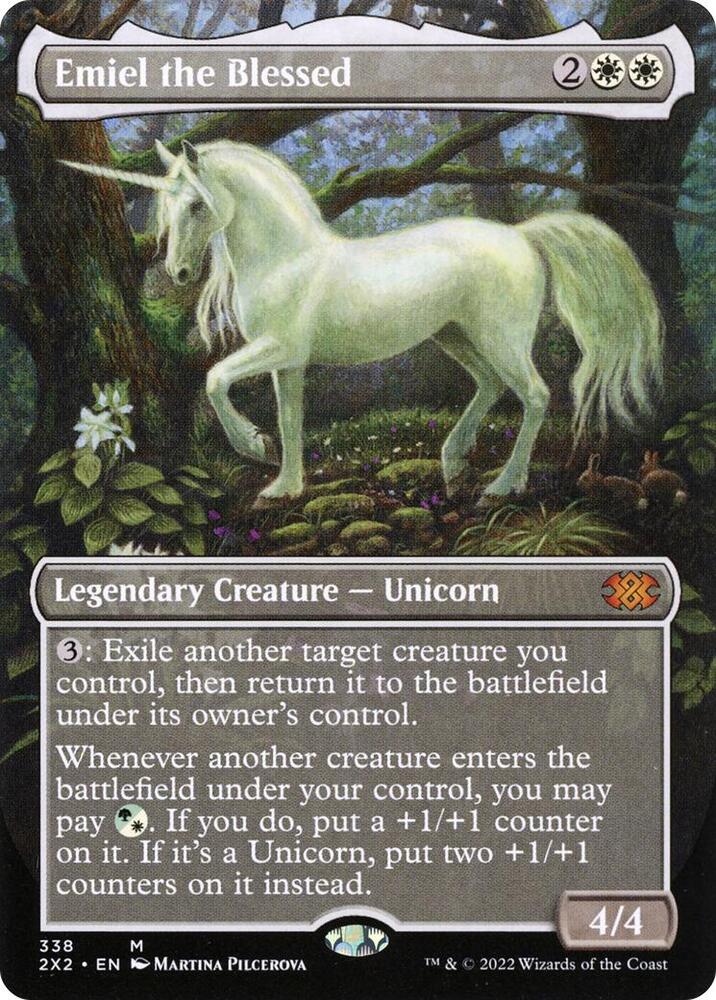 Emiel the Blessed Borderless (Double Masters 2022) 