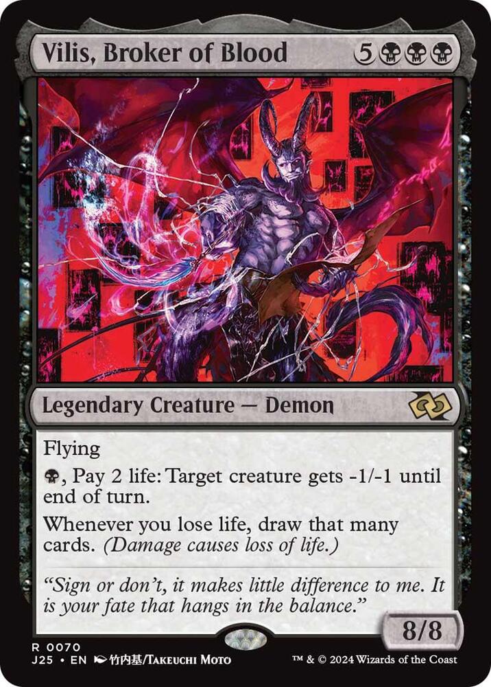 Vilis, Broker of Blood 70 (Foundations Jumpstart) 