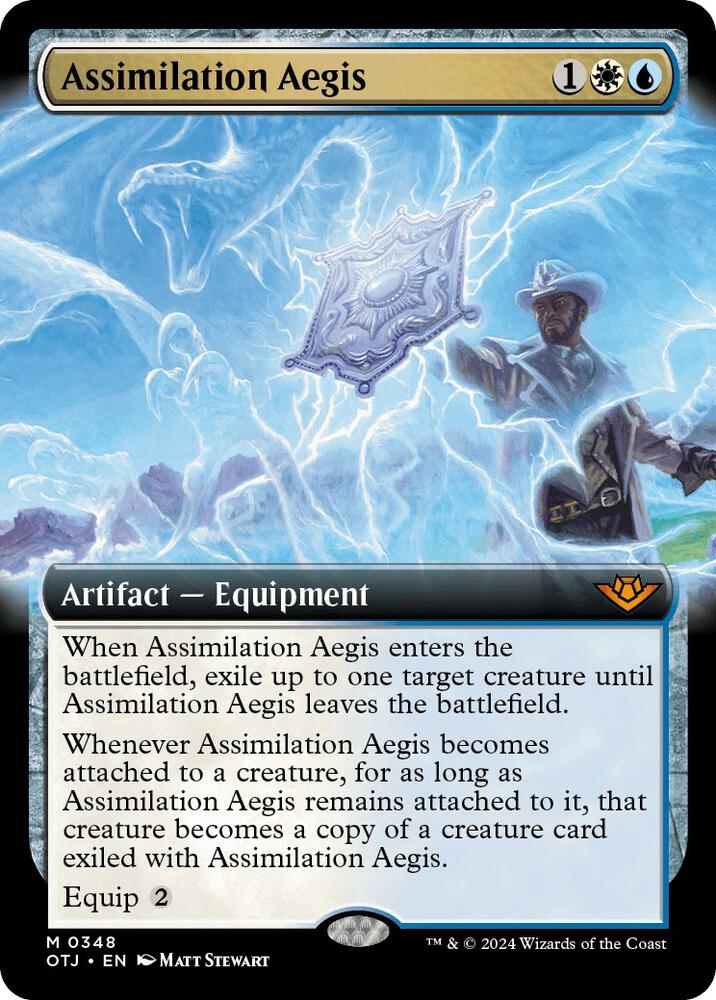 Assimilation Aegis Extended Art (Outlaws of Thunder Junction) 