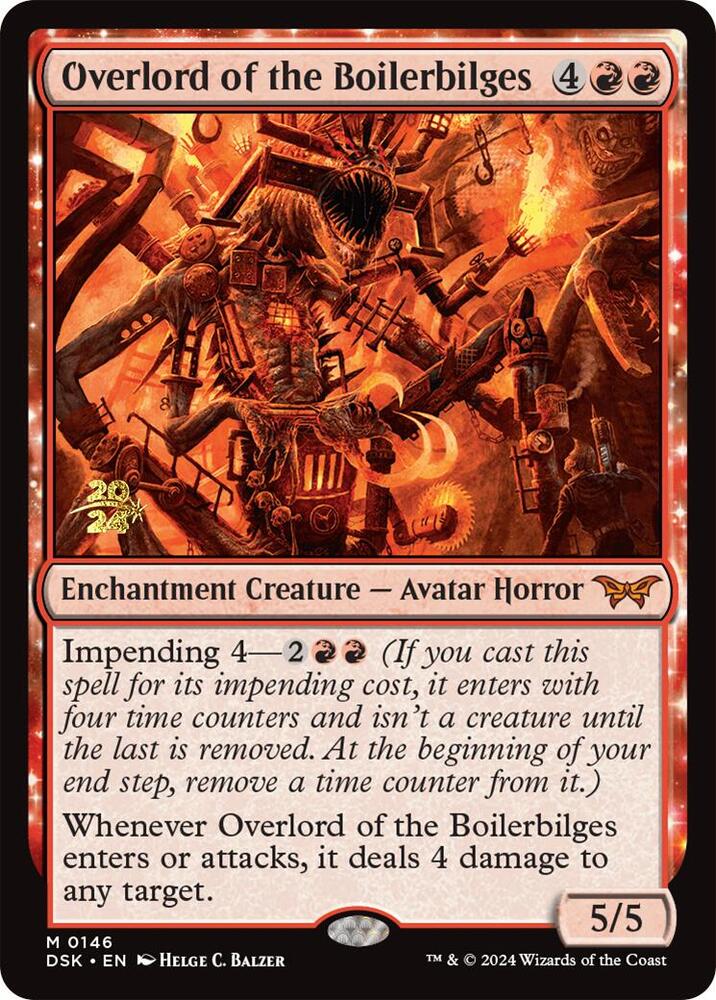 Overlord of the Boilerbilges (Prerelease Cards)  - Foil