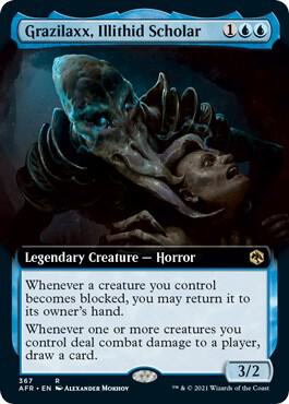 Grazilaxx Illithid Scholar Extended Art (Adventures in the Forgotten Realms) 