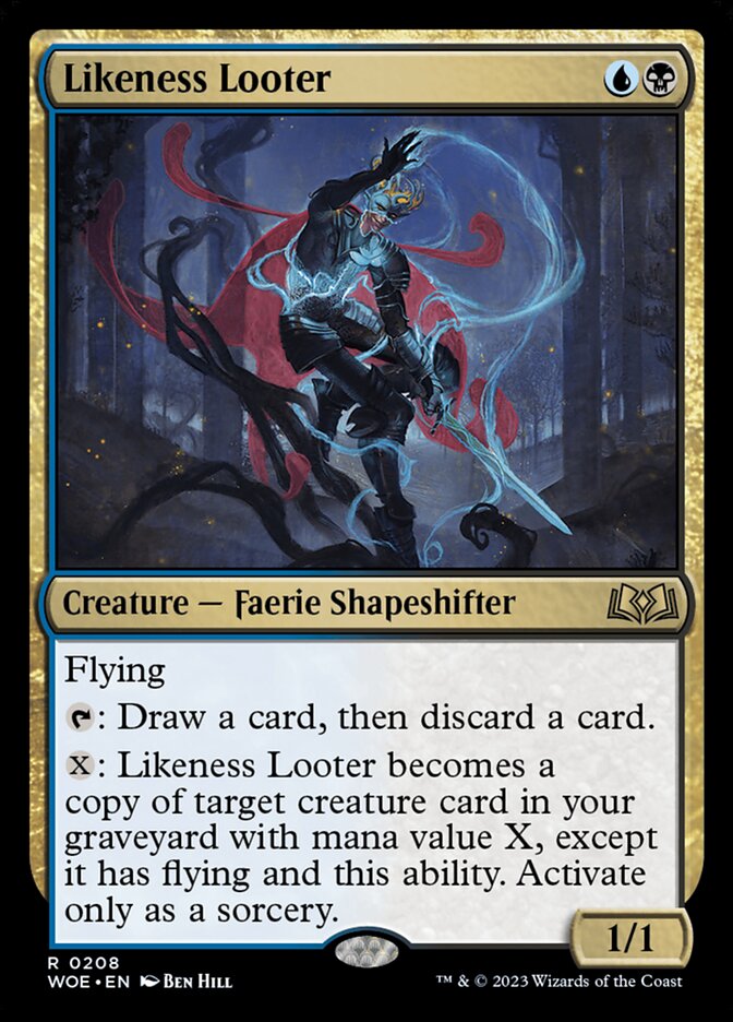 Likeness Looter (Wilds of Eldraine)  - Foil