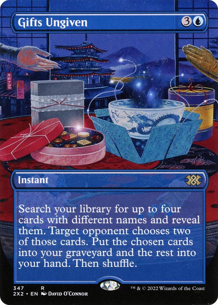 Gifts Ungiven Borderless 347 (Double Masters 2022) 