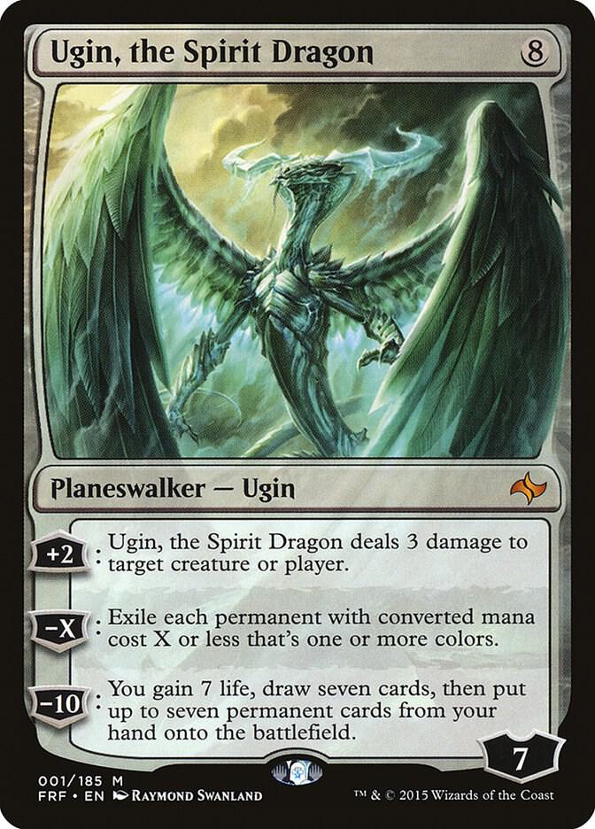 Ugin the Spirit Dragon 1 (Fate Reforged) 