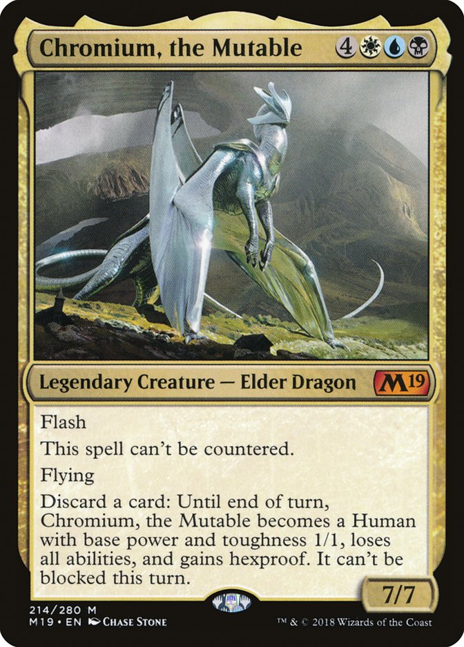 Chromium, the Mutable 214/280 (Core Set 2019) 
