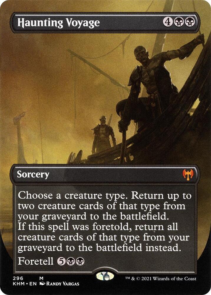 Haunting Voyage Borderless (Kaldheim) 