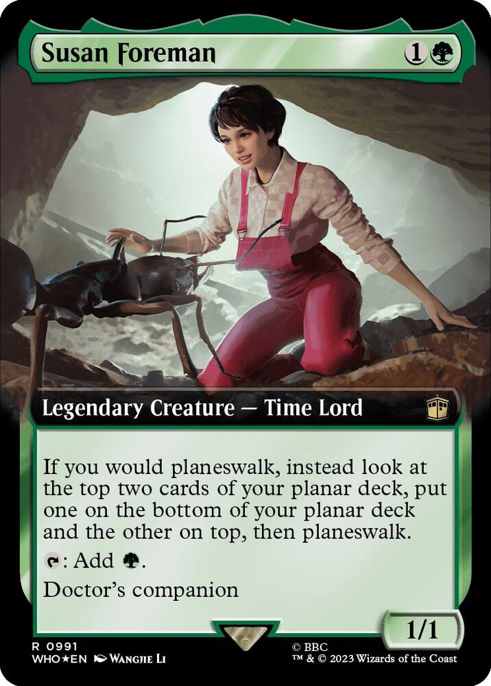 Susan Foreman 991 (Universes Beyond: Doctor Who)  - Foil