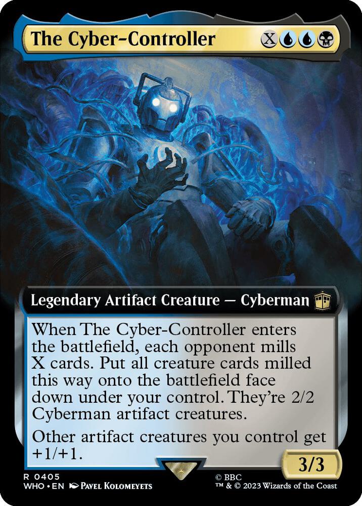 The Cyber Controller Extended Art (Universes Beyond: Doctor Who) 