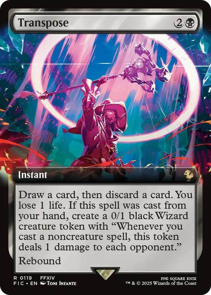 Transpose Extended Art (Commander: FINAL FANTASY) 