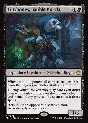 Tinybones, Bauble Burglar (Foundations)  - Foil