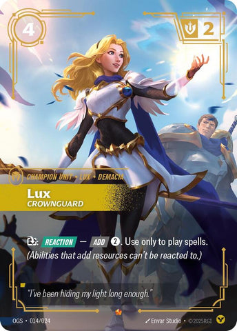 Lux - Crownguard 014/024 (Origins: Proving Grounds) 