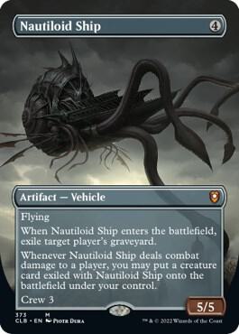Nautiloid Ship Borderless (Commander Legends: Battle for Baldur's Gate) 