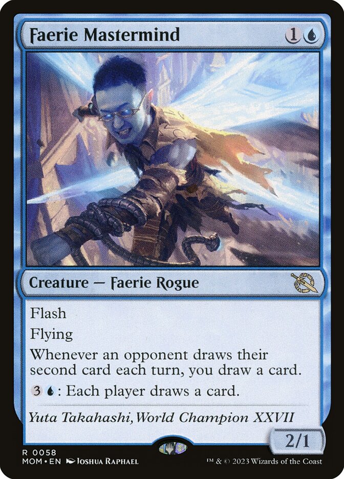 Faerie Mastermind (March of the Machine)  - Foil