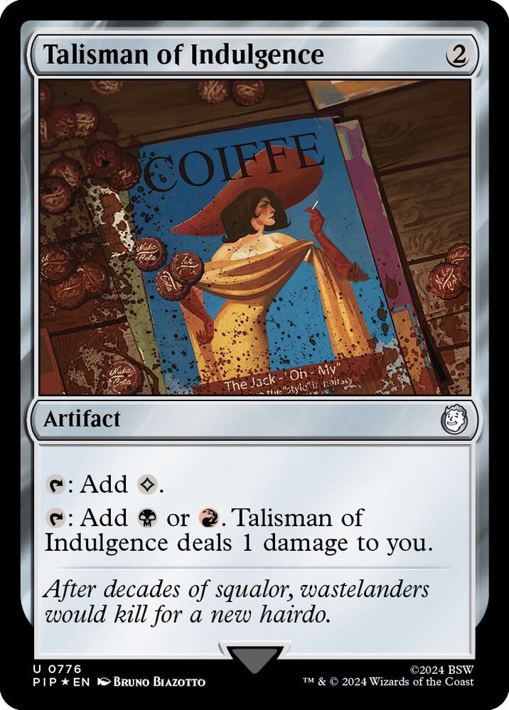 Talisman of Indulgence 776 (Universes Beyond: Fallout)  - Foil