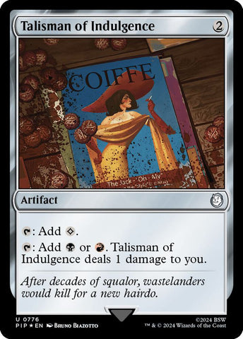Talisman of Indulgence 776 (Universes Beyond: Fallout)  - Foil