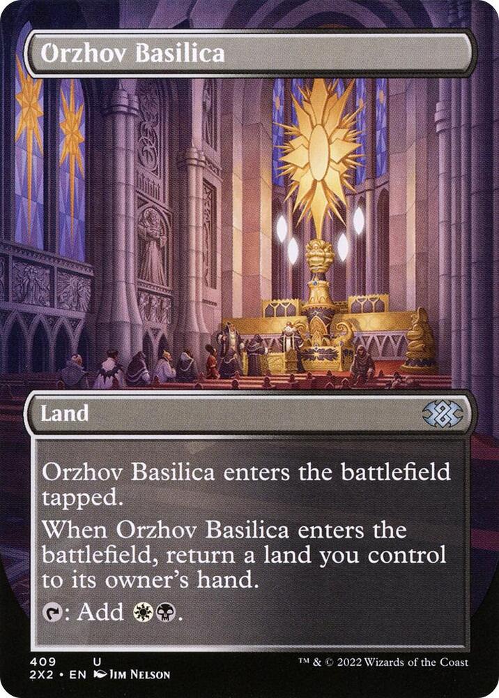 Orzhov Basilica Borderless (Double Masters 2022) 