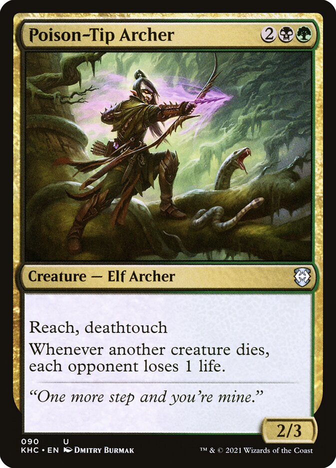 Poison-Tip Archer (Commander: Kaldheim) 