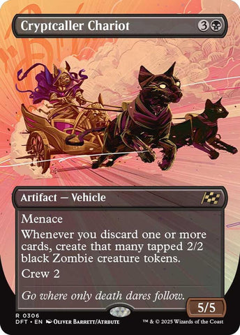 Cryptcaller Chariot 306/291 (Aetherdrift)  - Borderless