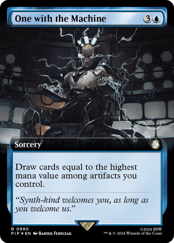 One with the Machine Extended Art Surge Foil (Universes Beyond: Fallout)  - Foil