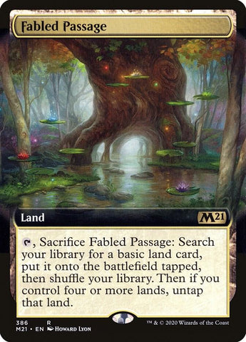 Fabled Passage 386/274 (Core Set 2021)  - Extended Art