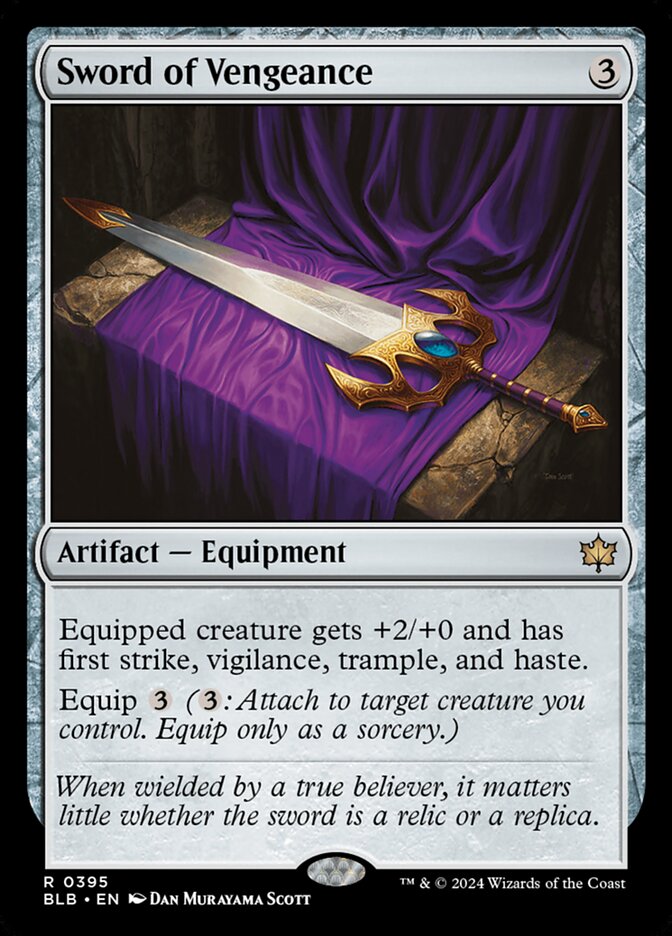 Sword of Vengeance (Bloomburrow) 