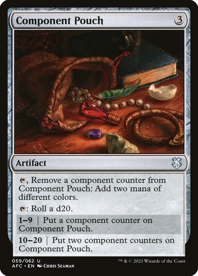 Component Pouch (Commander: Adventures in the Forgotten Realms) 