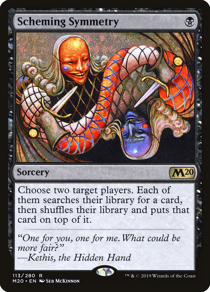 Scheming Symmetry (Core Set 2020) 