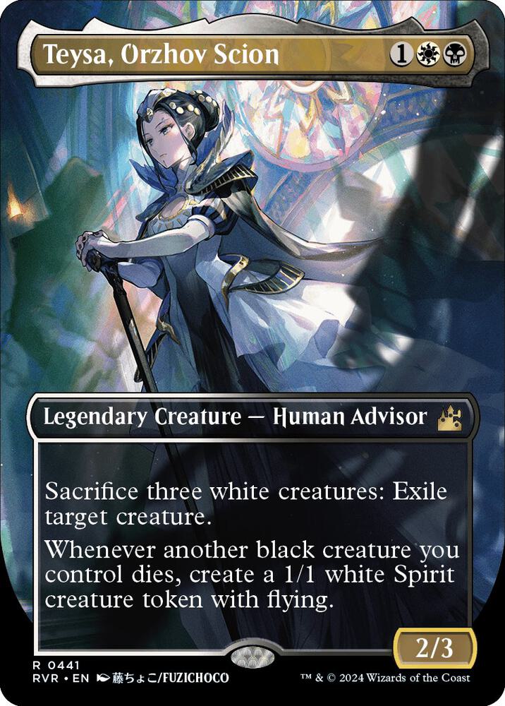 Teysa Orzhov Scion Anime Borderless 441 (Ravnica Remastered) 