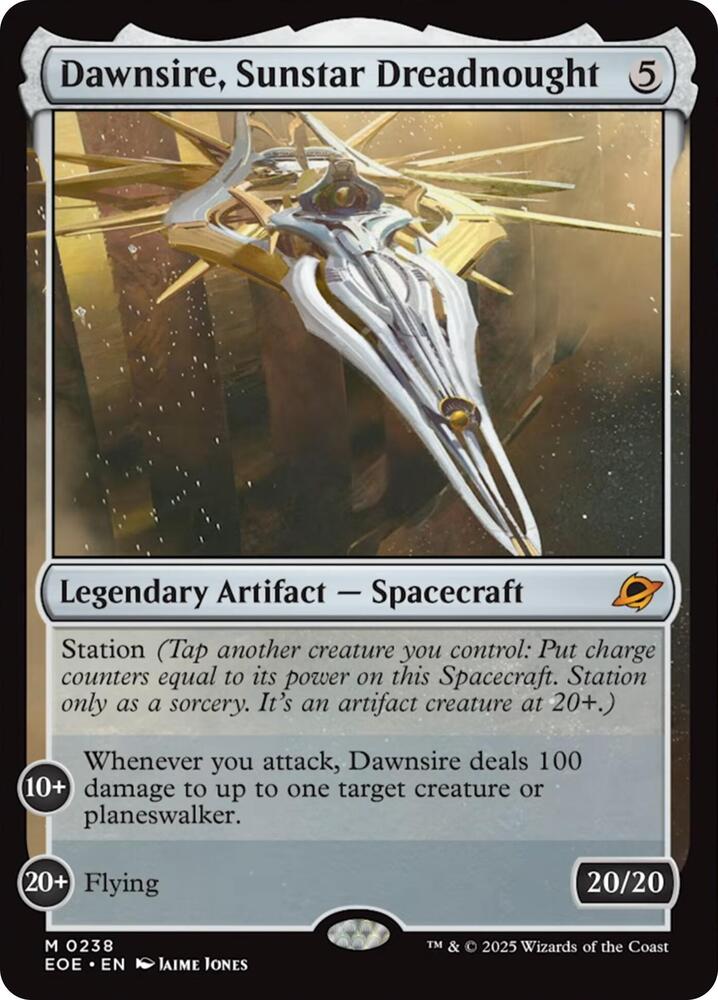 Dawnsire Sunstar Dreadnought (Edge of Eternities)  - Foil