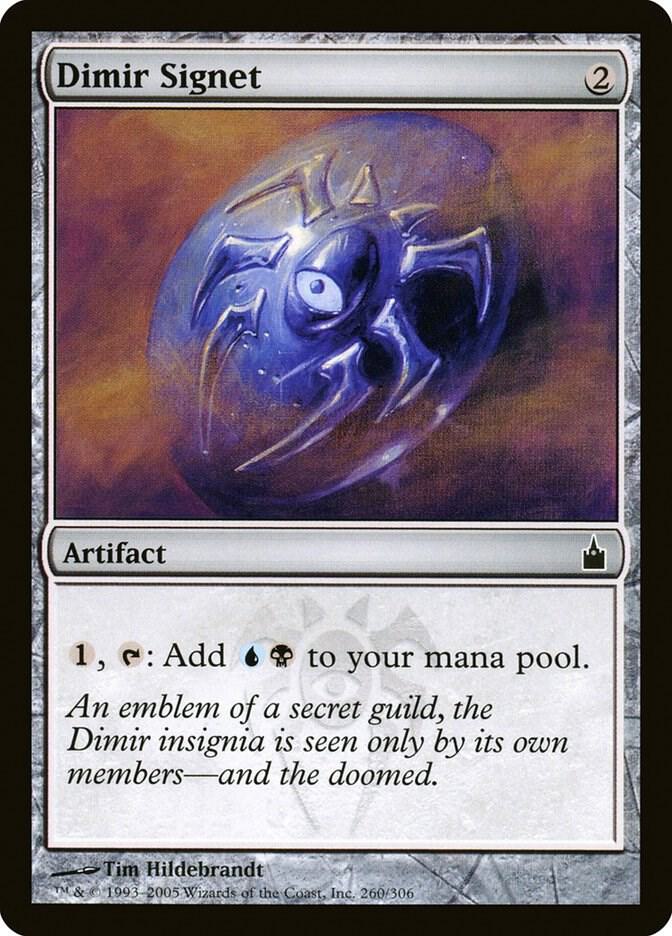 Dimir Signet 260 (Ravnica: City of Guilds) 