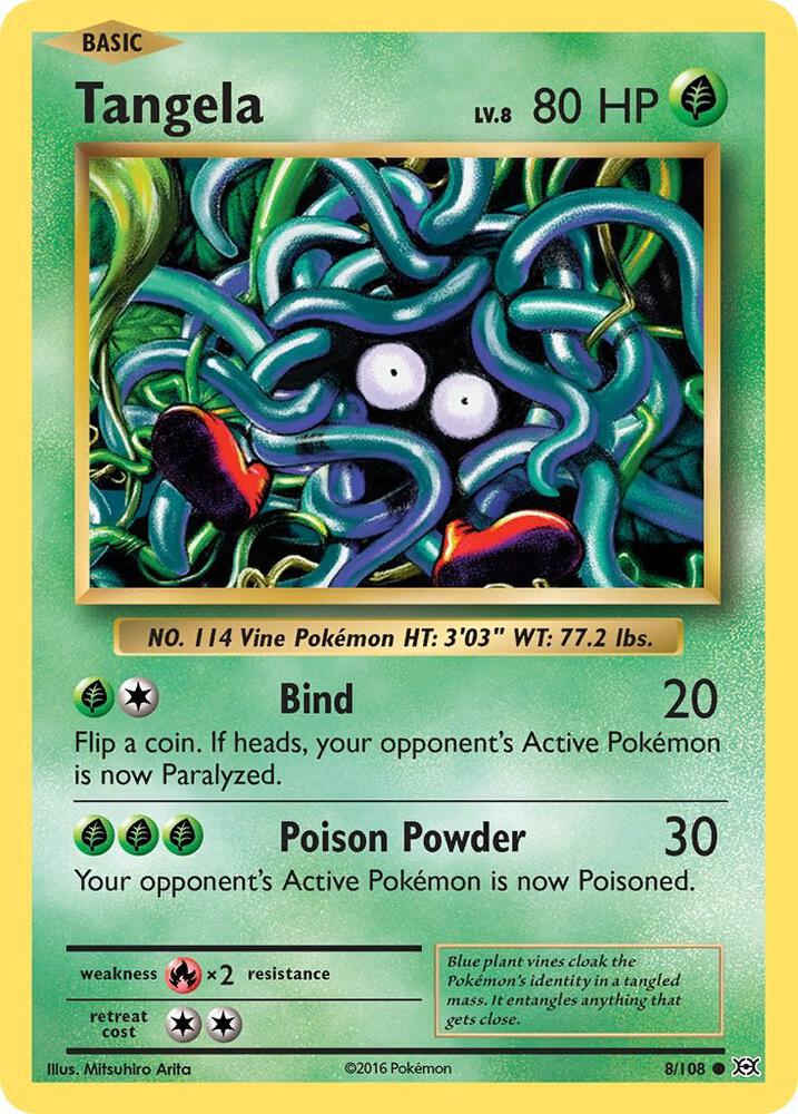 Tangela 8/108 (XY - Evolutions) 