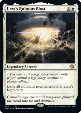Urzas Ruinous Blast 107/50 (Commander: Dominaria United) 