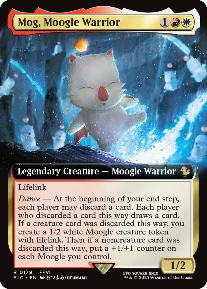 Mog Moogle Warrior Extended Art (Commander: FINAL FANTASY) 