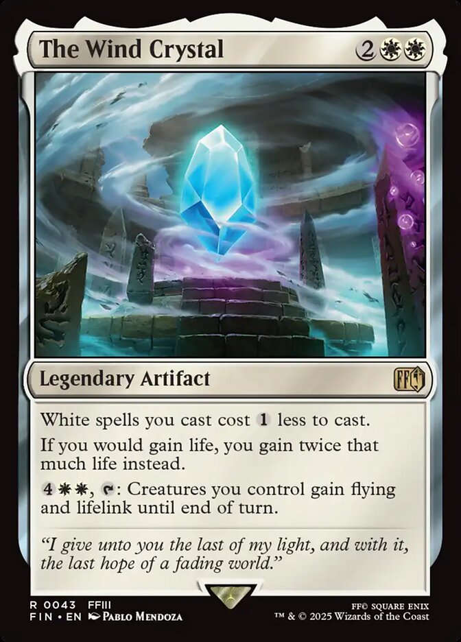The Wind Crystal (FINAL FANTASY)  - Foil