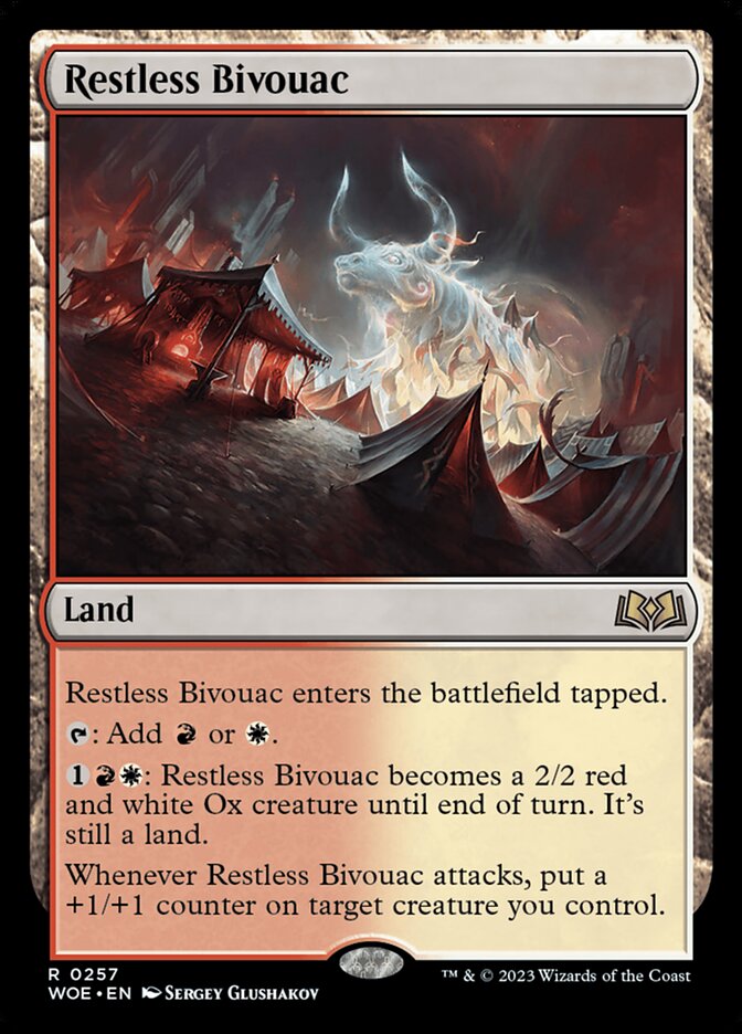 Restless Bivouac (Wilds of Eldraine) 