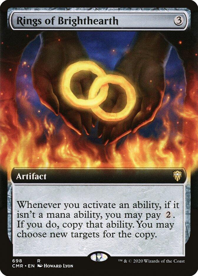 Rings of Brighthearth 698/361 (Commander Legends)  - Extended Art
