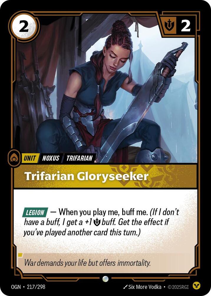 Trifarian Gloryseeker (Origins)  - Foil