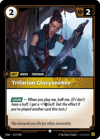 Trifarian Gloryseeker (Origins)  - Foil