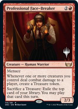 Professional Face Breaker 116 (Promo Pack: Streets of New Capenna)  - Foil