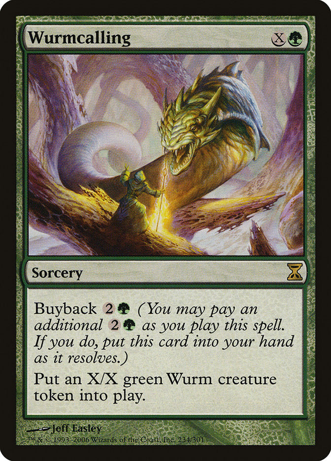 Wurmcalling (Time Spiral) 