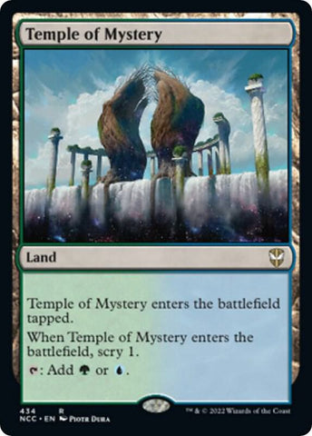 Temple of Mystery 434 (Commander: Streets of New Capenna) 