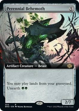 Perennial Behemoth Extended Art (The Brothers' War) 