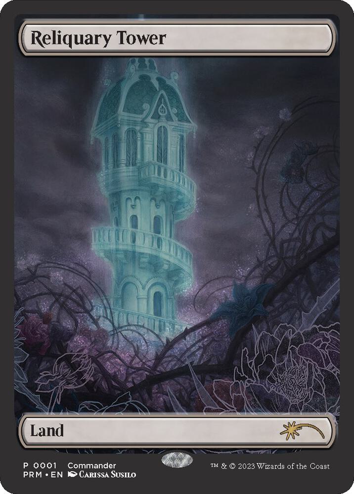 Reliquary Tower 1 (MagicFest Cards)  - Textless Foil