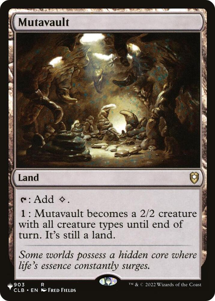 Mutavault (The List Reprints) 