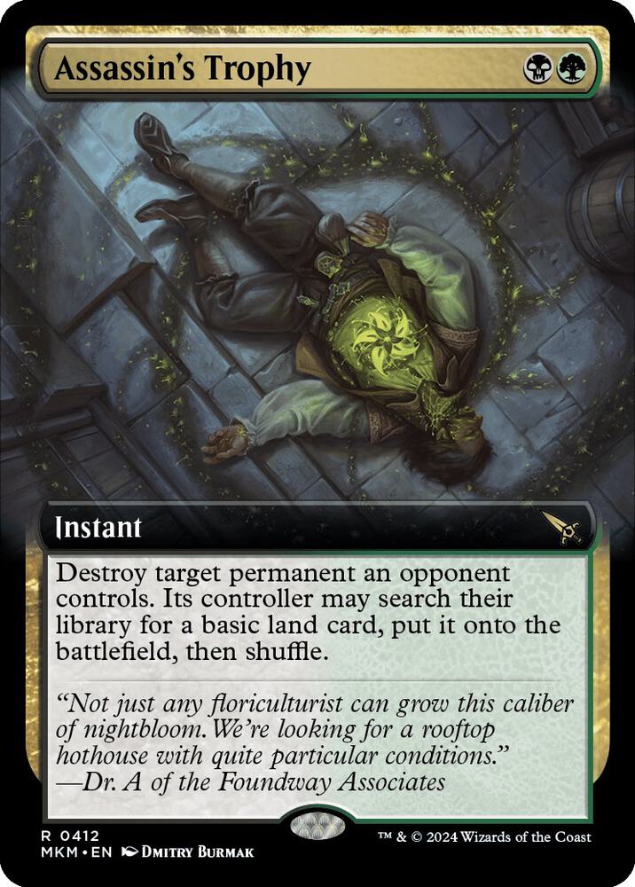 Assassins Trophy Extended Art (Murders at Karlov Manor) 