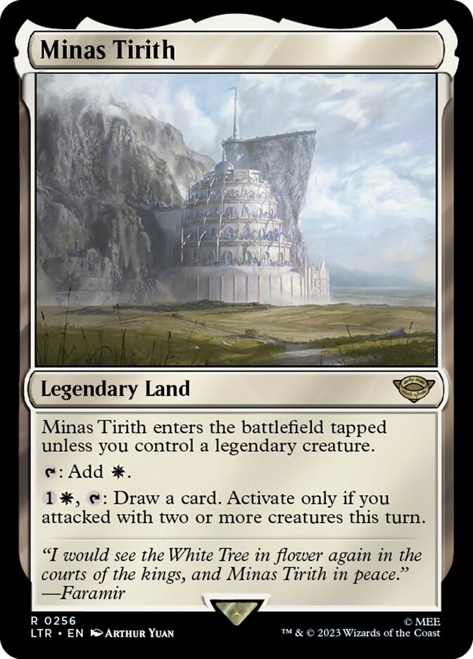 Minas Tirith (Universes Beyond: The Lord of the Rings: Tales of Middle-earth)  - Foil